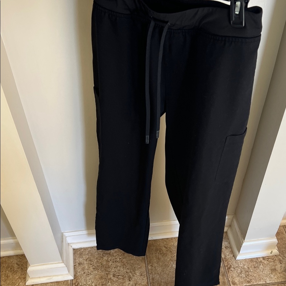 Men's Classic Black Joggers with Drawstring